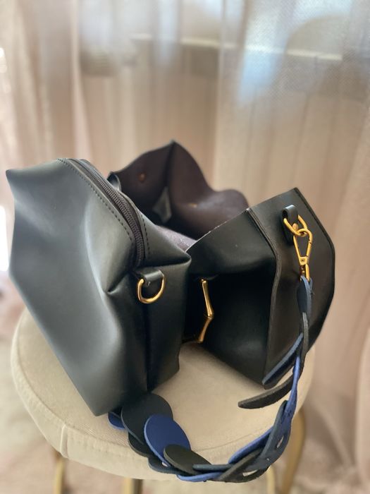 Черна Чанта Laura Ashley Tisbury Black Bag