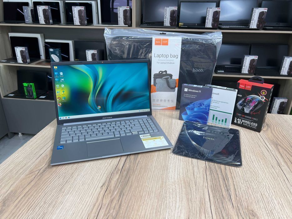 ASUS VivoBook 15 • Core i3‑1215U • 8GB • 512GB ССД • Серебристый • UHD