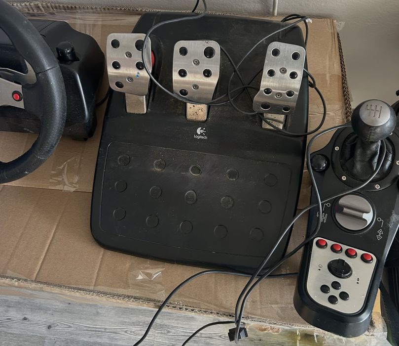 Logitech G25 волан+скорости