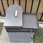 Gratar grill pentru aragaz 30x25 cm