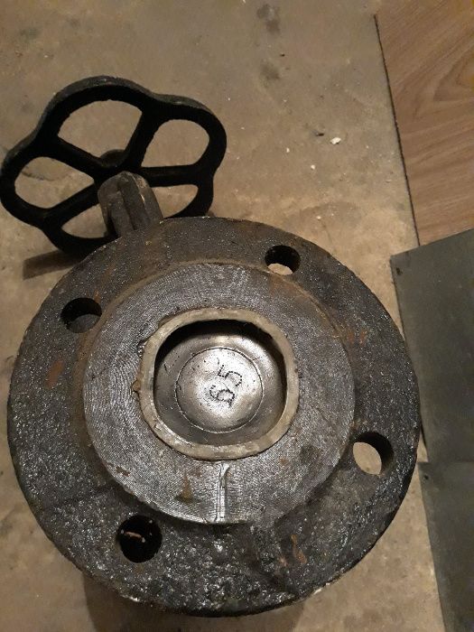 Продава спирателен кран, вентил шибърен, вентили, кранове - 5 бр.