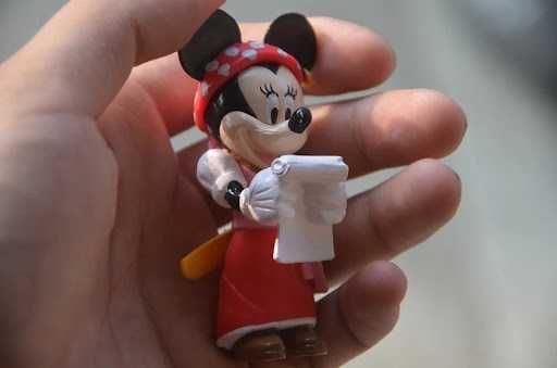 Figurine tort Mickey si Minnie Mouse_pirati_Clarabelle