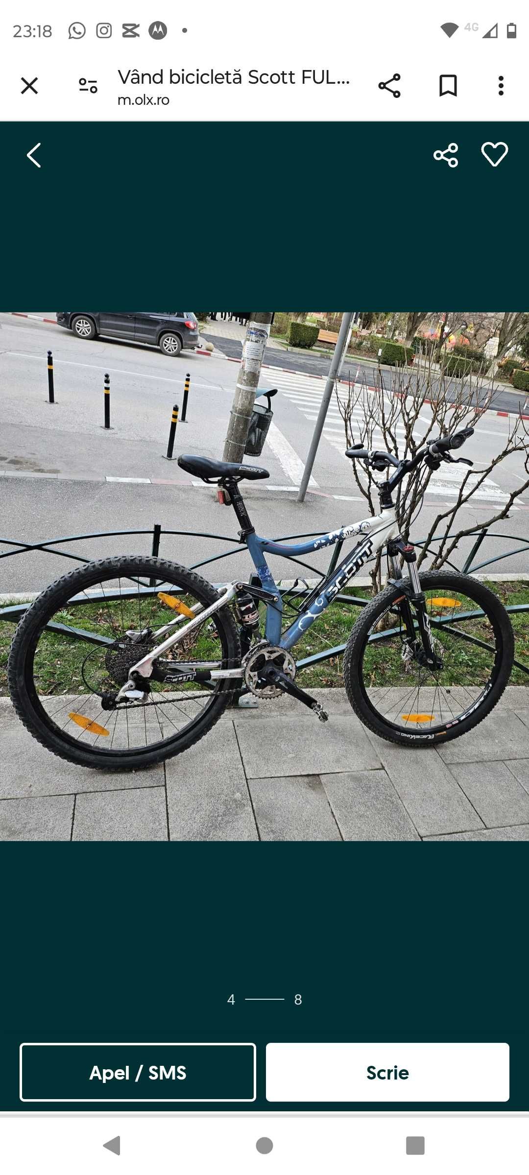 Bicicleta  Scott full suspension