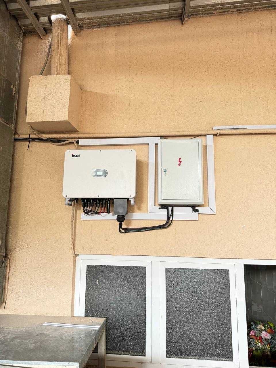 Солнечные панели установка