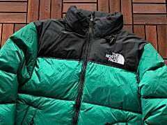 Geaca The North Face puffer. verde noua
