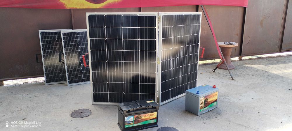 ОФЕРТА!!! соларен куфар за къмпинг 100 вата и много други...