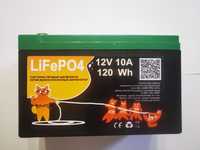 LiFePO4 аккумулятор литий-железо-фосфатный 12В 10А (размер 7А 12В )
