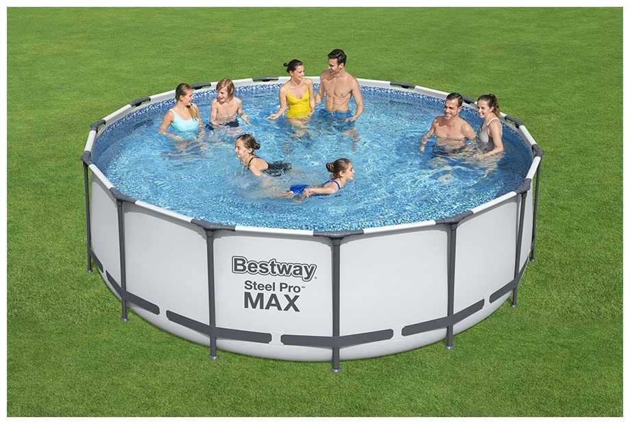 Бассейн каркасный, с фильтром 85000 ред Дом Быта новый 0-0-12