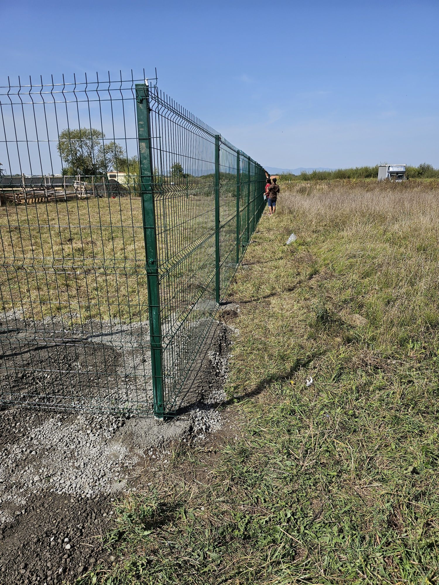 Garduri din sipca metalica, plasa, tabla, BCA, panou tip jaluzele