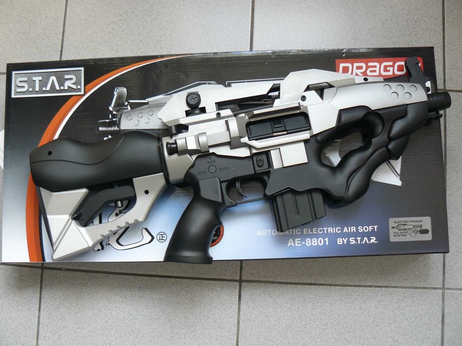 Pusca Asalt Airsoft Electrica GE STAR DRAGON THUNDER MAUL Carbine,Noua