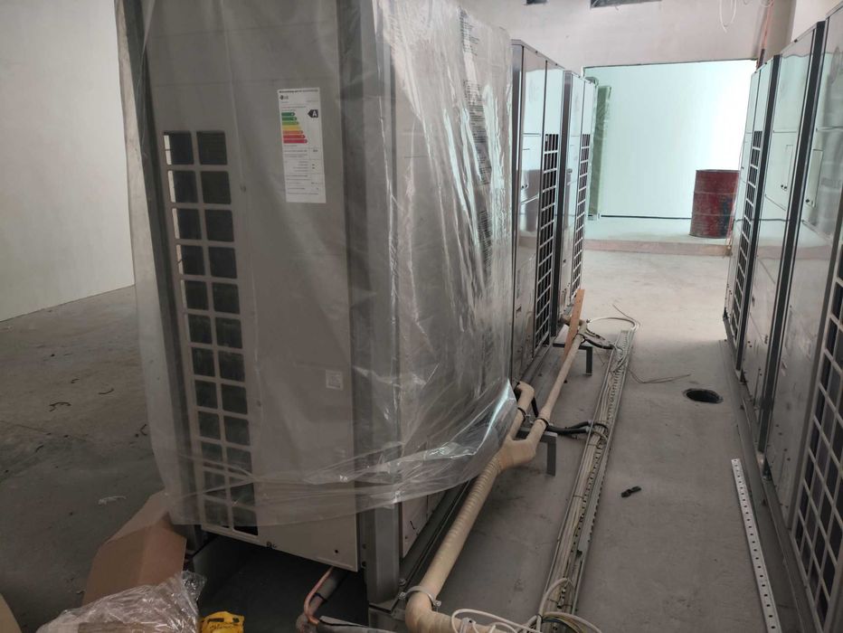 Монтаж систем кондиционирования (VRF, мультисплит систем и чиллеров.).