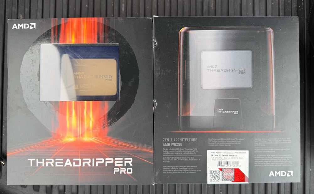 AMD Ryzen Threadripper PRO 5955WX, 4.0GHz, sWRX8, 64MB, 280W - sigilat