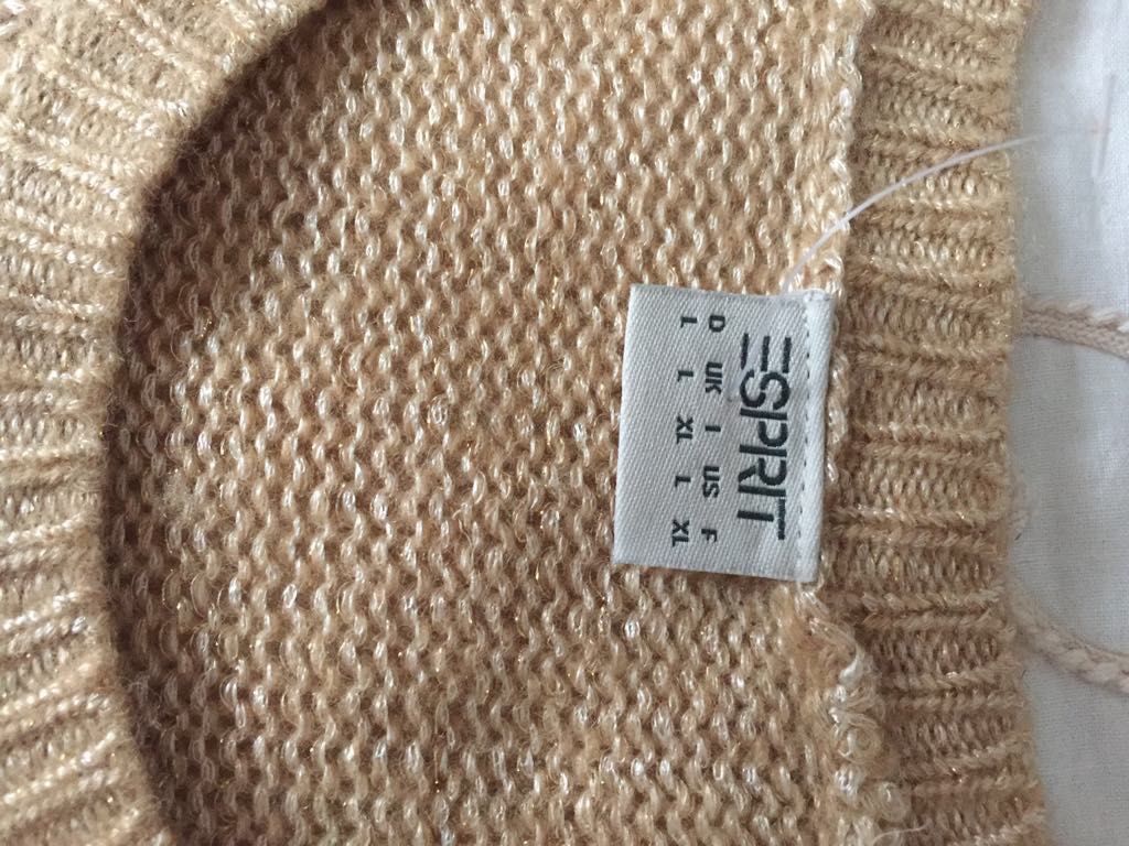 Топла елегантна дамска блуза Есприт/Esprit - като нова