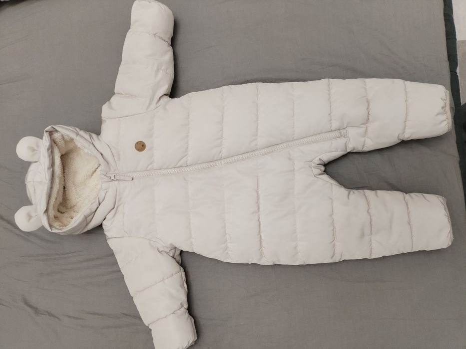 Combinezon H&M,crem, 74 cm