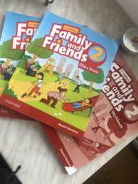Учебник и тетрадь Family and friends 2