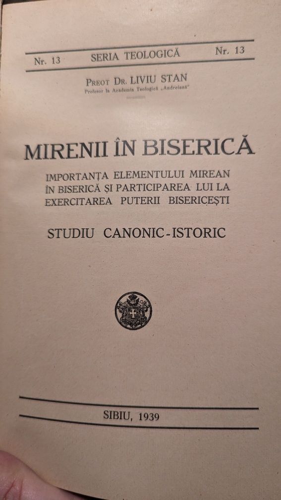 Mirenii in biserică - Liviu Stan - Sibiu 1939