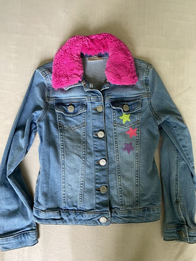 LC Waikiki 2 чифта дънки и дънково яке 8-9 г