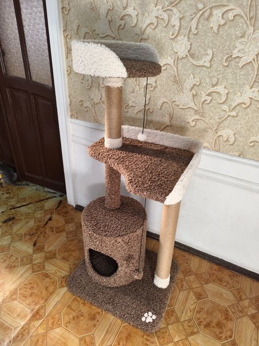 Домик для кошек. Игровой комплекс. Зоодомики