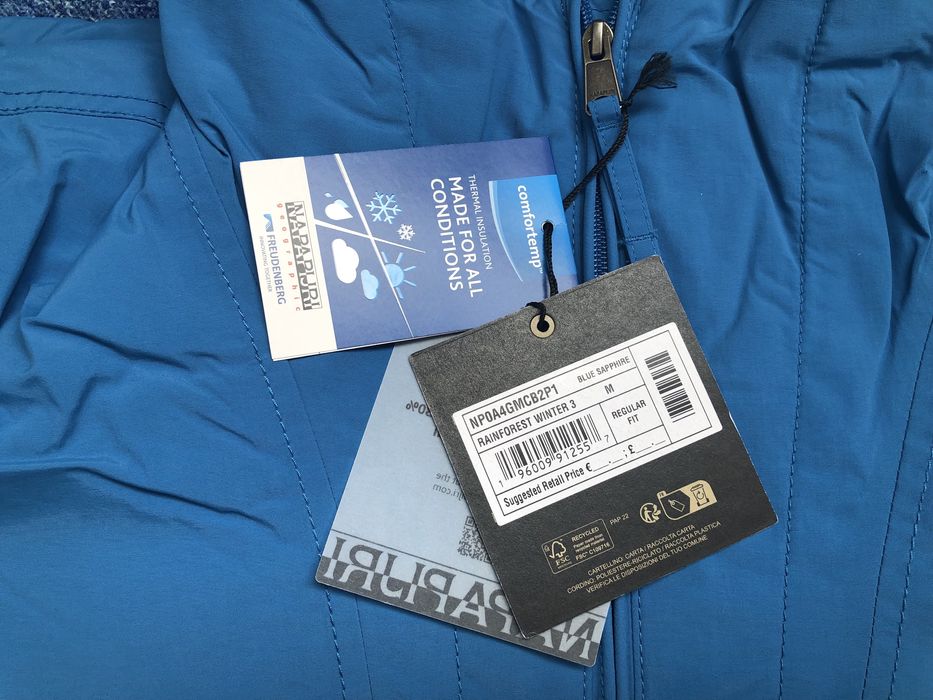 Napapijri Rainforest Anorak ОРИГИНАЛЕН мъжки зимен анорак/яке - XL