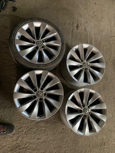 Jante aliaj interlagos R18 5x112 vw passat cc b6 b7 scirocco golf