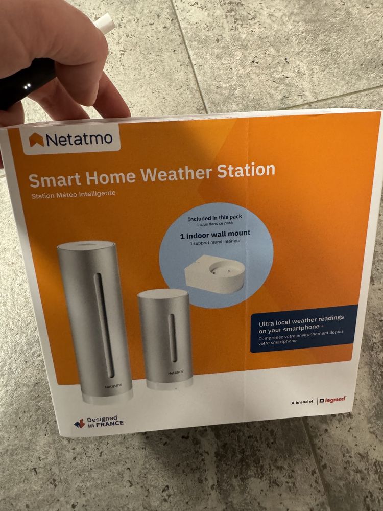 Vand netatmo smart home weather station