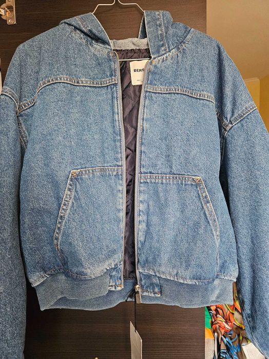 Дънково яке Bershka размер S