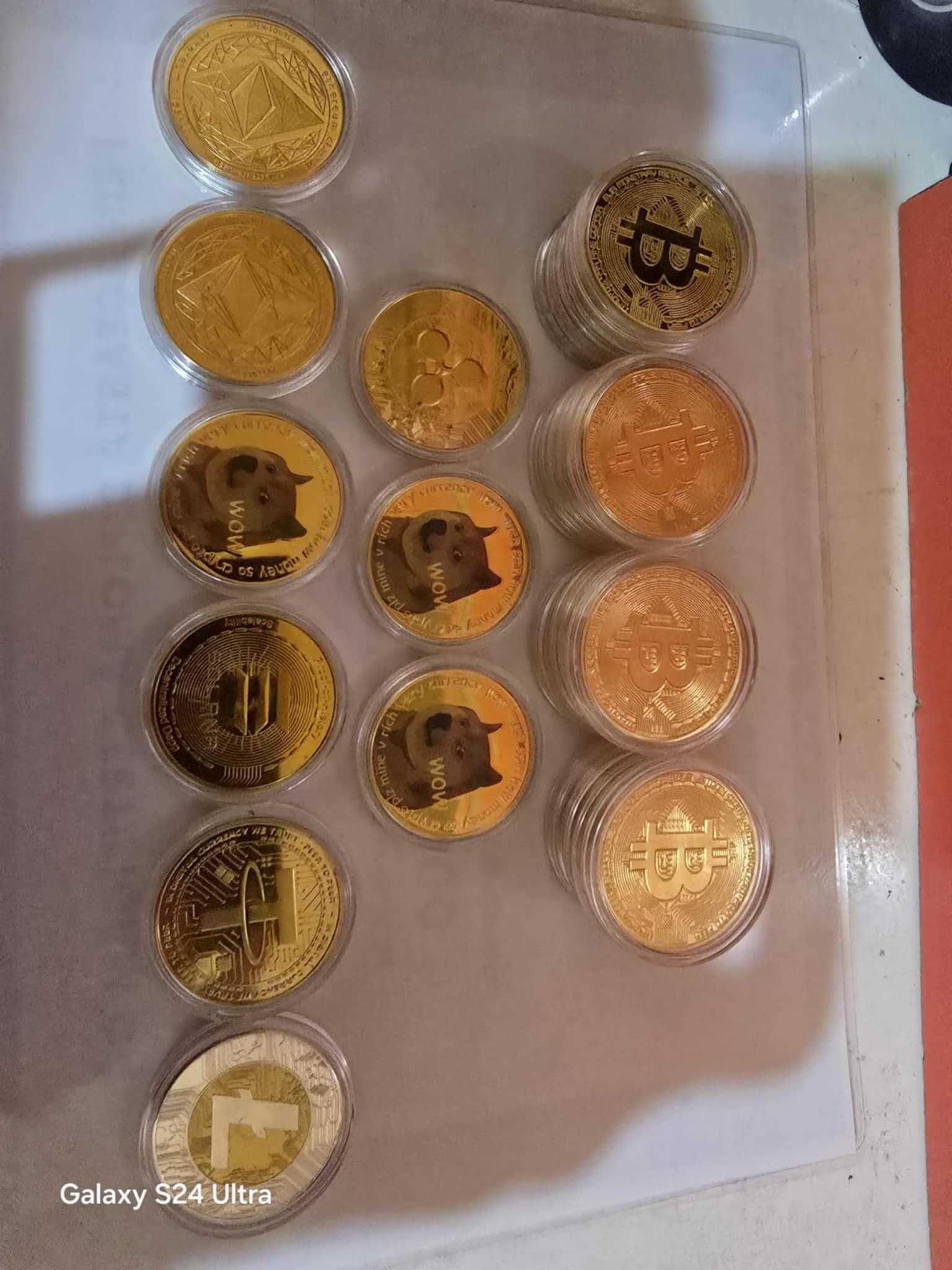 Moneda decorativa Bitcoin