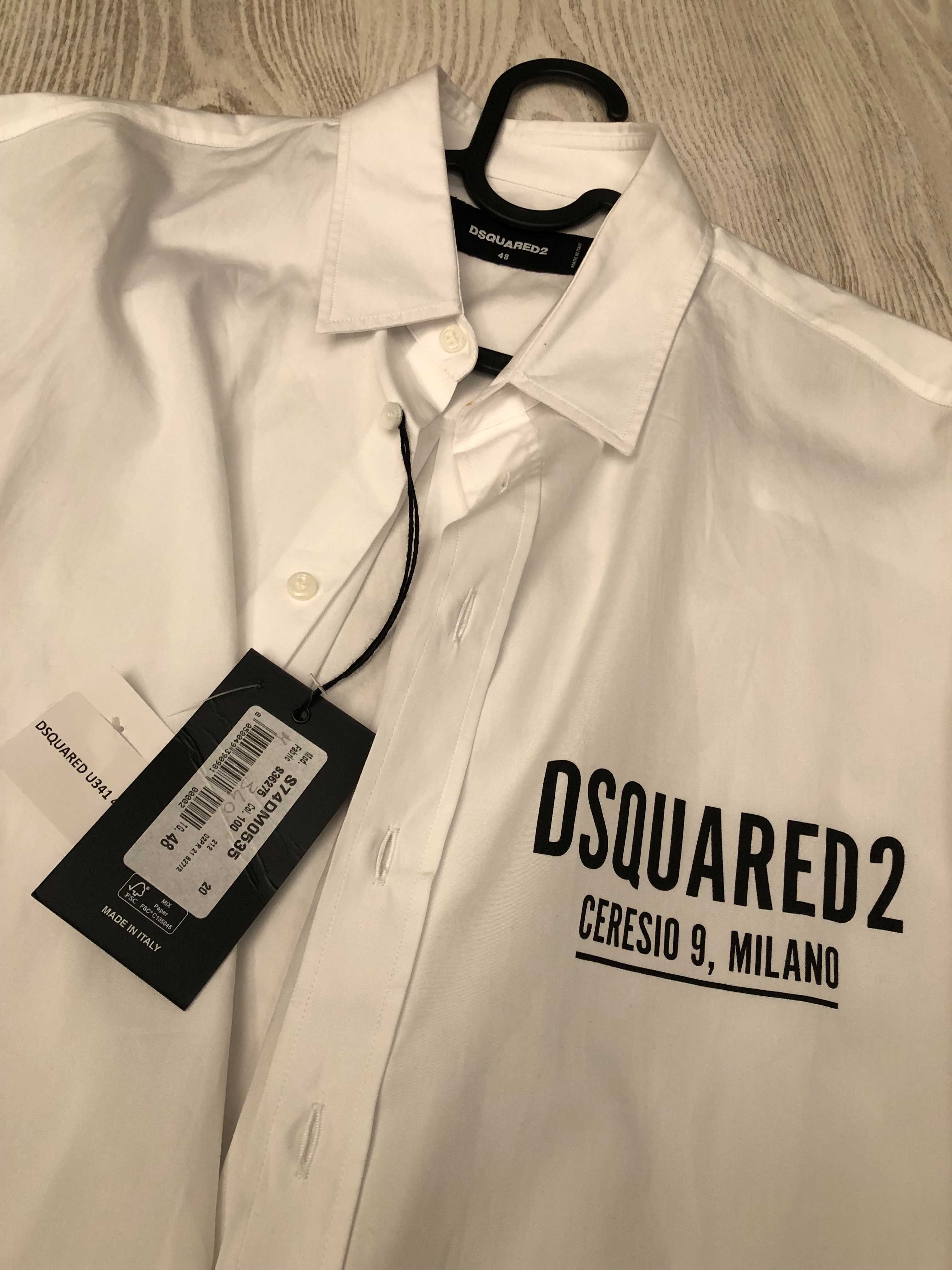 Dsquared2 camasa L, sau 48 originala, retail price 340 euro