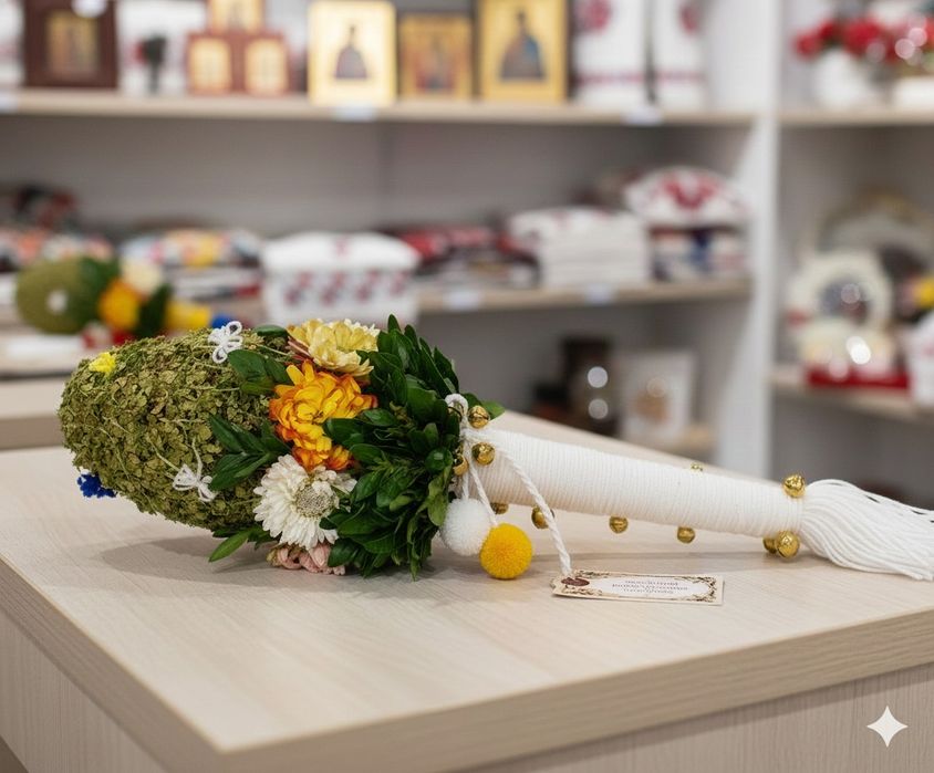 Busuioc tradițional boboteaza