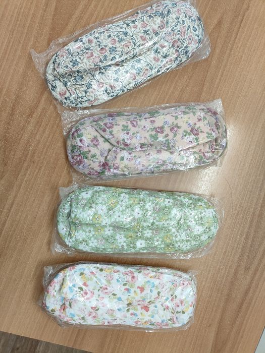 Домашние тапочки из текстиля новые