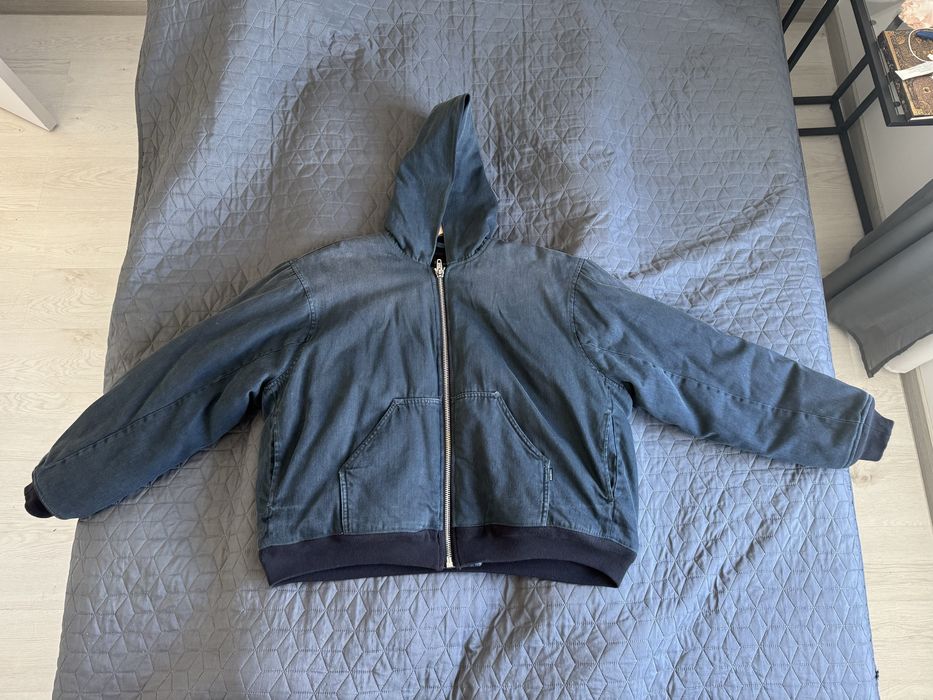 Balenciaga denim apparel bomber