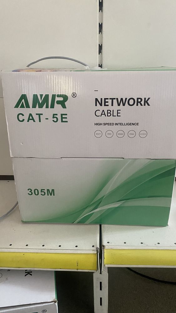 Кабель UTP 4PR 24 AWG CAT5e 305м