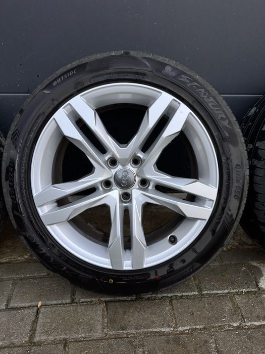 Jante Audi 5x112 R18 cu anvelope de vară 245/45/ZR18