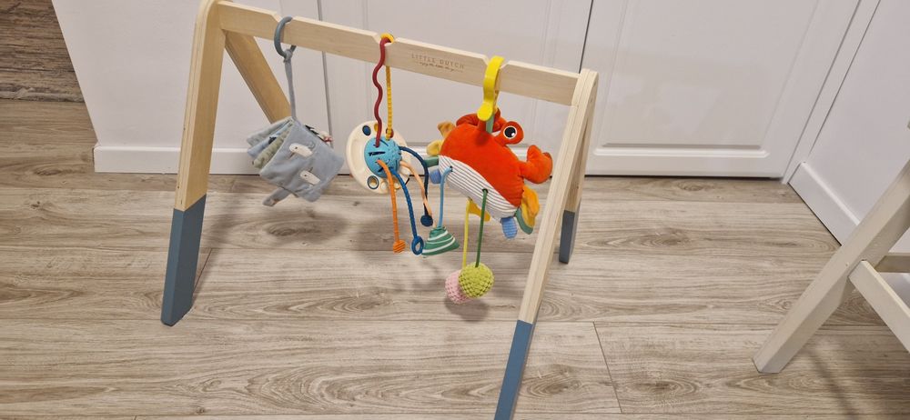 Cadru Centru de activitati bebelusi LITTLE DUTCH + Cadou 3 jucarii