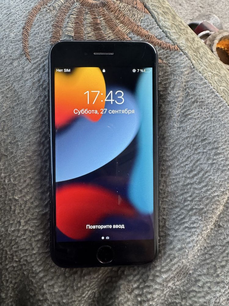 iphone7 128gb black
