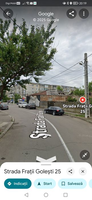 Teren de vânzare intravilan Turnu Măgurele, str. Frații Golești 25