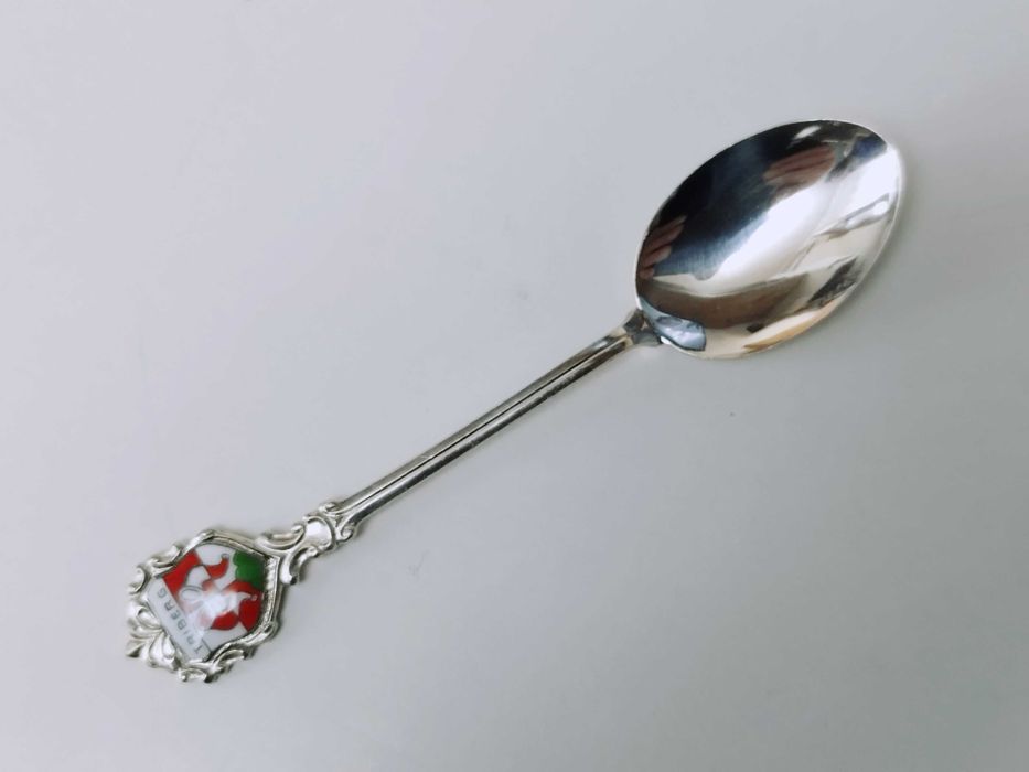 Linguriță Argint 800 suvenir cu stema Triberg copii