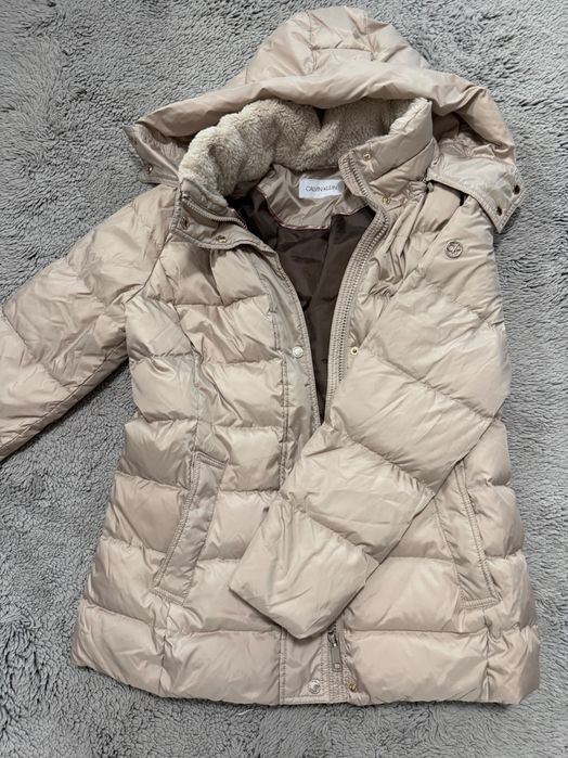 Calvin Klein яке, М, гъши пух