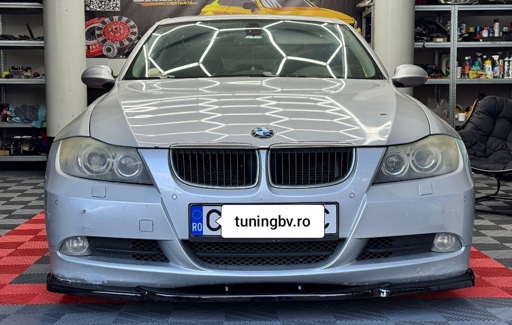 Prelungire lip spoiler bara fata BMW E90 bara normala  Non Facelift