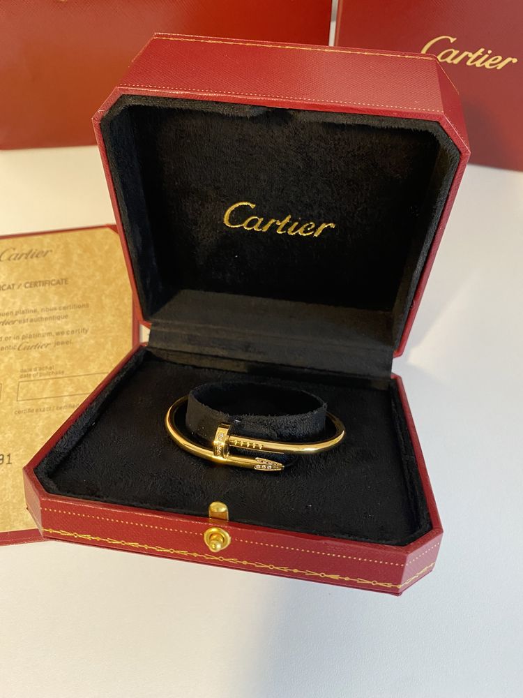 Brățară Cartier Juste un Clou 22 Gold 750 Diamonds