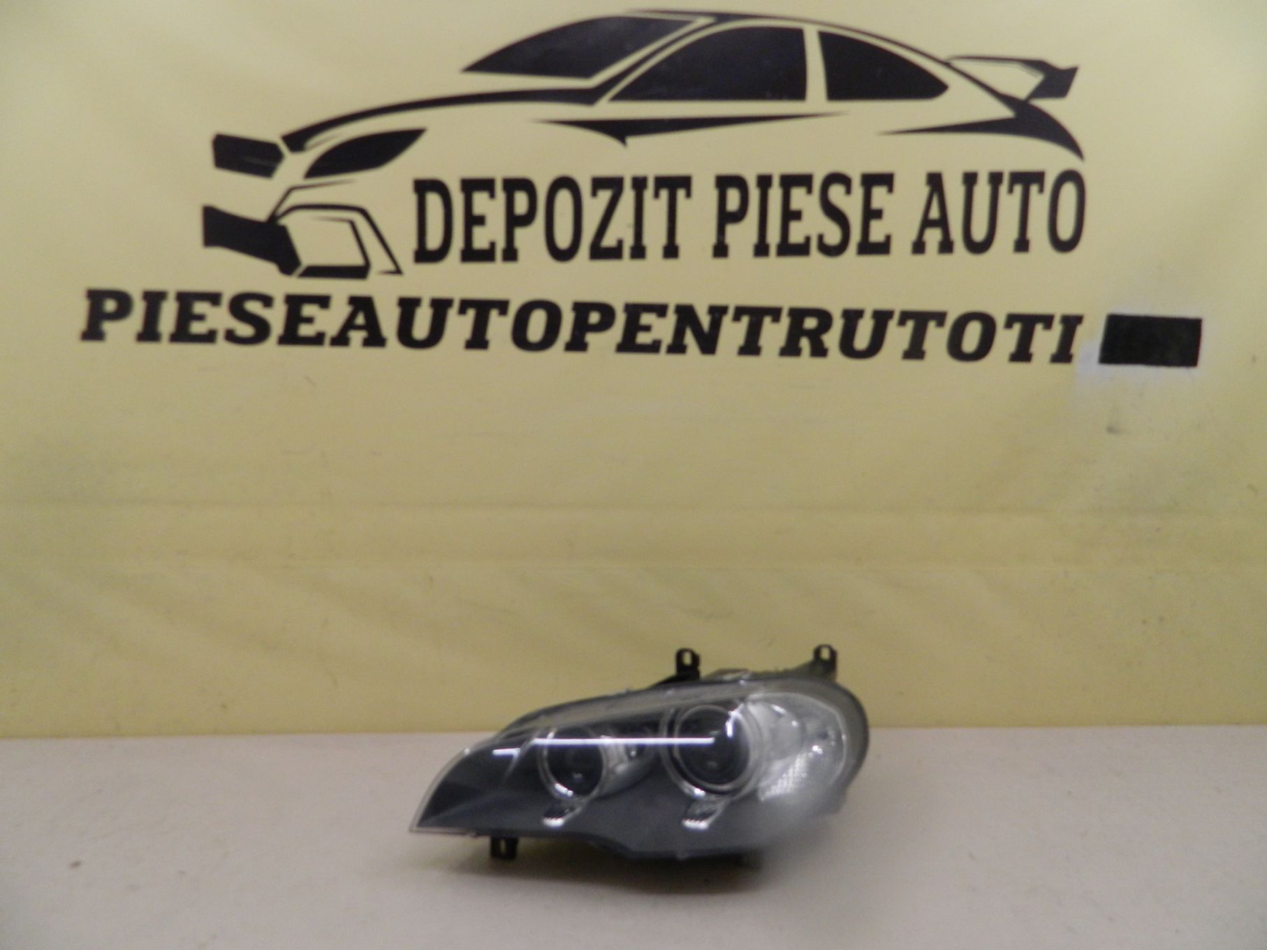 Far stanga BMW X5 E70 LCI Bi-Xenon Adaptiv, 2010, 2011, 2012, 2013, cod origine 7294605.