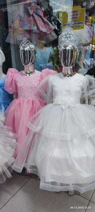 Детские платья на новый год