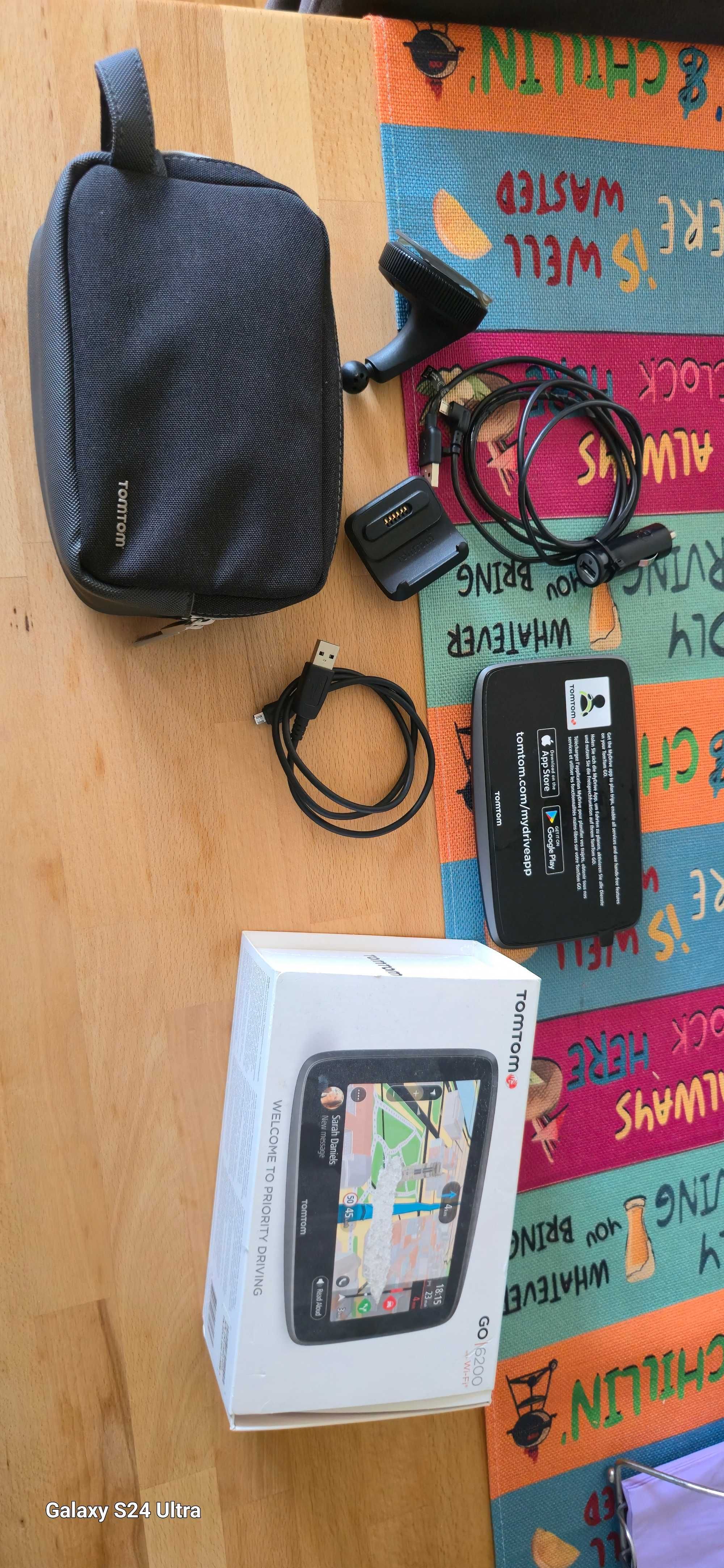 TomTom GO 6200 6 инча - почти НОВА и малко използвана -фиксирана цена
