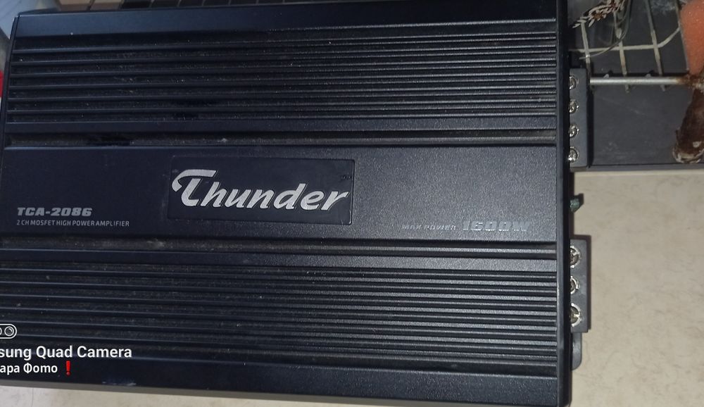 Усилвател за Автомобил THUNDER  !!!