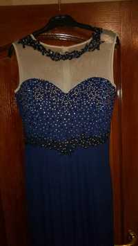 Rochie de gala superba pe bleumarin