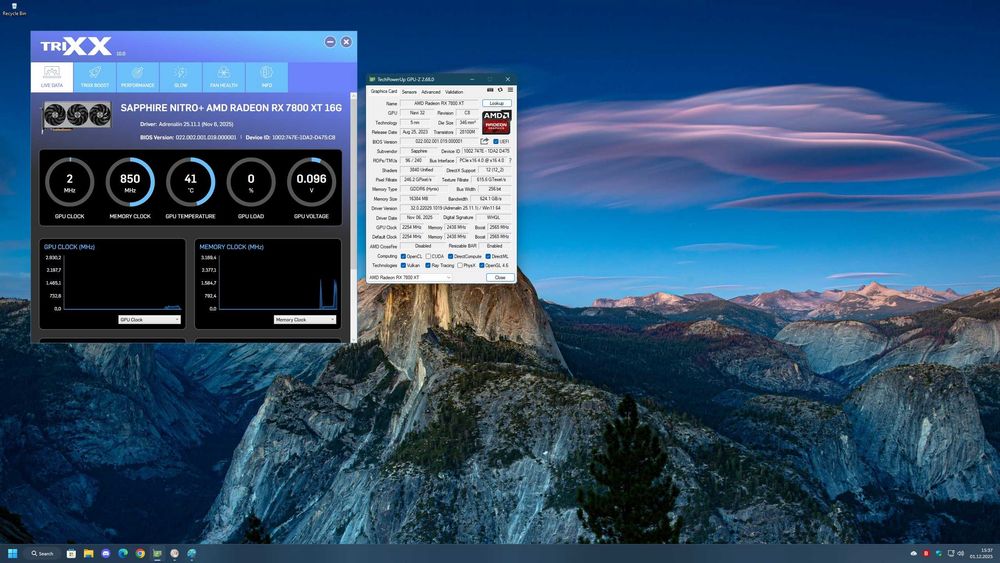 Sapphire Nitro+ rx 7800xt 
SAPPHIRE NITRO+ AMD Radeon™ RX 7800 XT 16GB