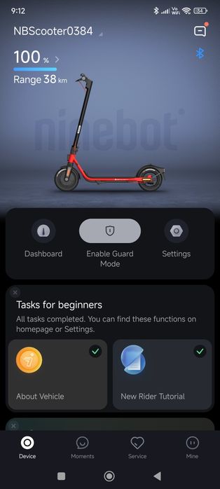 Trotineta ninebot d38e