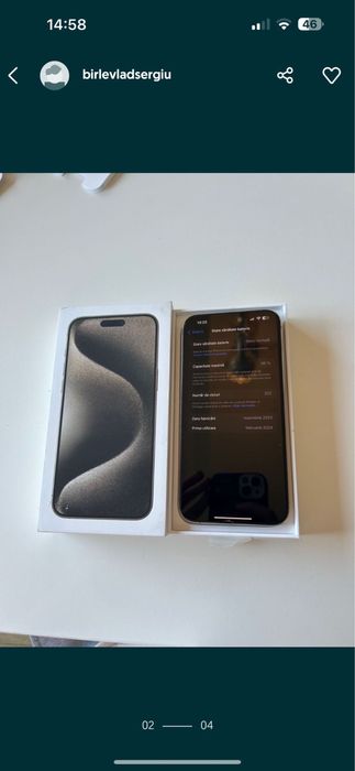 Iphone 15 pro Max impecabil