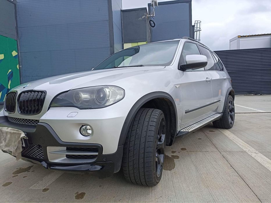 Vand BMW X5 2008 m57 interior negru piele full panoramic