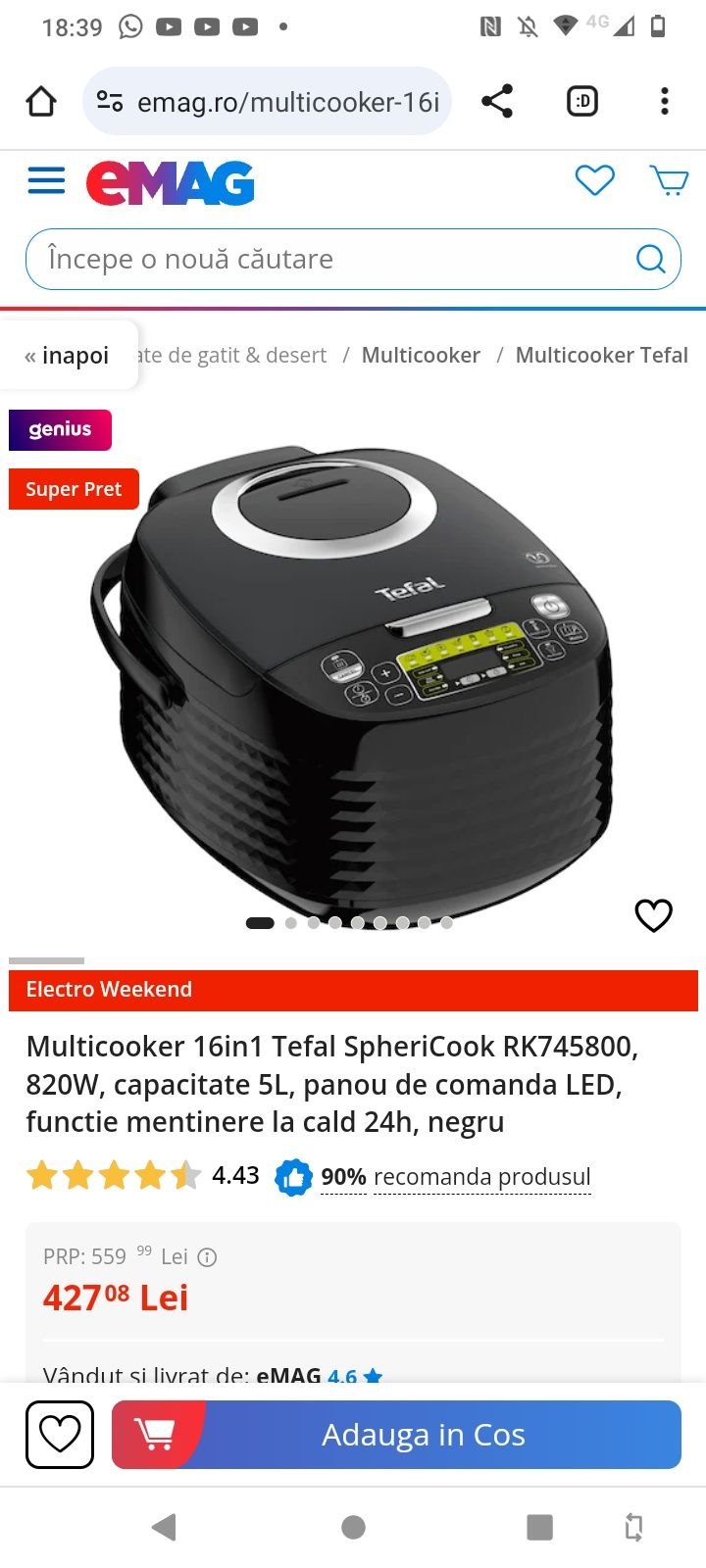 Tefal multicuiseur